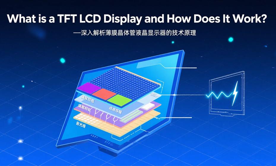 Cos'è un display LCD TFT e come funziona?