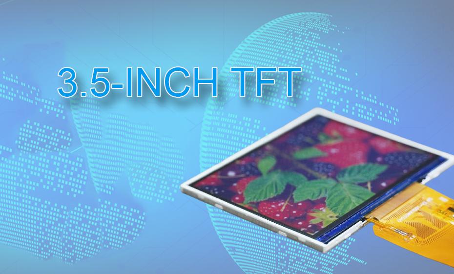 Schermo LCD TFT da 3,5 pollici | Dimensioni ridotte, ampia visuale