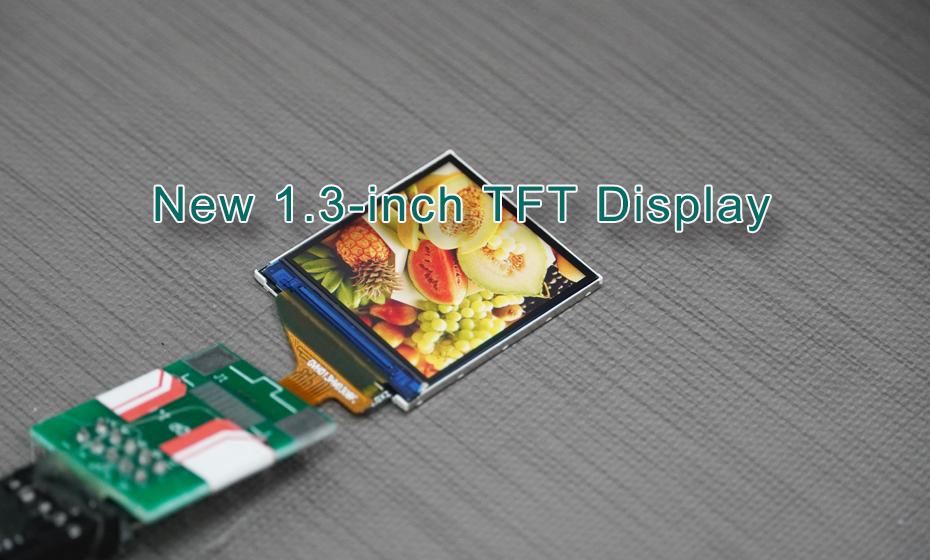 Goldenvision lancia il suo nuovo display TFT da 1,3 pollici: una potenza compatta per applicazioni moderne