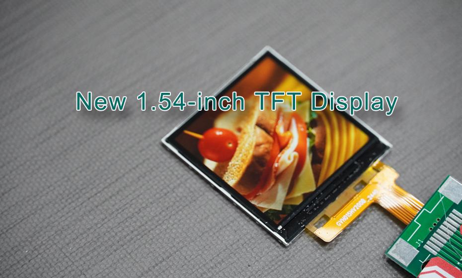 Goldenvision presenta il nuovo display TFT da 1,54 pollici