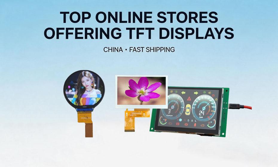 I migliori negozi online che offrono display TFT con spedizione rapida in Cina: perché Goldenvision è in testa alla lista.